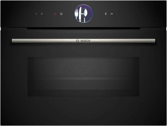 Bosch CMG7761B1 Forno elétrico, recrescível, preto, 8 Série, forno combinado de microondas