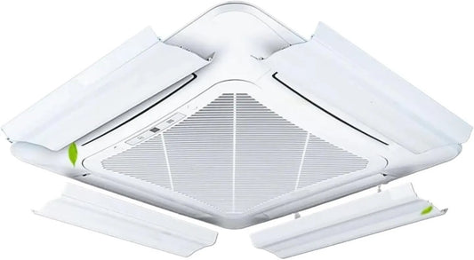 ZYSLxHOCZ Produto Escudo de sopro direto, Ar condicionado Central Windshield Cassette, Defletor de Vento, Defletor Suspenso no teto para