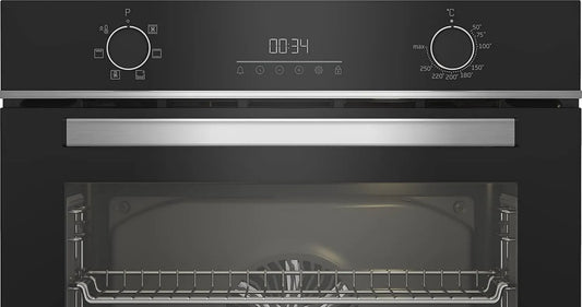 Beko bbie13300xc Forno elétrico, 60cm, 72L, encastrado, aço inoxidável, Beko forno multifunções built-in 72l 60cm aço inoxidável catalisar bbie13300xc