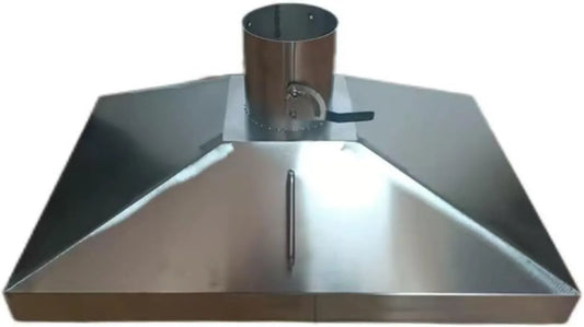 Generic exaustor, capa de cozinha, profissional, aço inoxidável, 3', 80 x, 160 mm, Cloche Shape Design, Fácil instalação