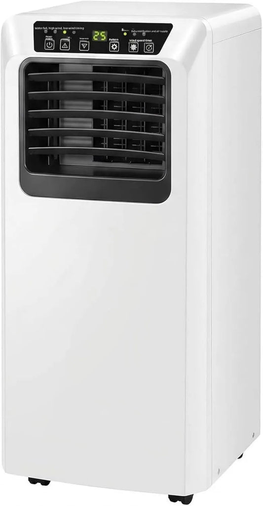Faozhuo Ar condicionado 3-em-1 9000BTU, classe energética A, portátil, temporizador, tomada UK 3 br, 8000btu