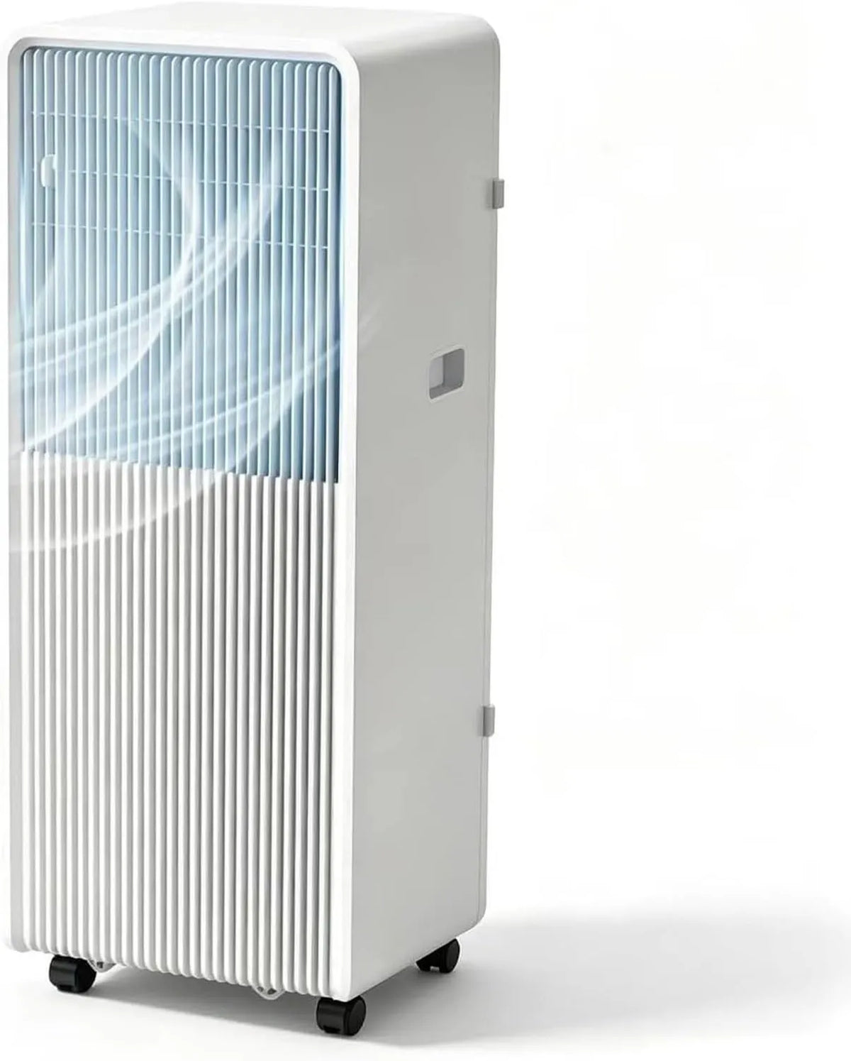 Wuufake Ar condicionado, ventilador de desumidificador de refrigeração até 46 m2, 10000 BTU, UK Compatível, Ecrã Digital, Multi-Viteses para Casa e Escritório