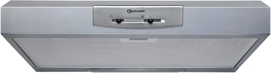 Bauknecht IN, 1 exaustor, 60 cm, classe energética D, capa de cozinha, evacuação e reciclagem, 3 níveis, aço inoxidável, 103, 3 kWh