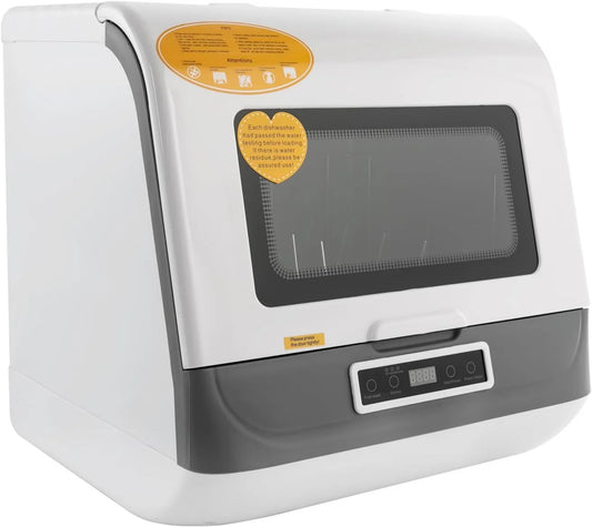 AHSSBSA Máquina de lavar loiça, 800 W, 220 V, toque, Máquina de lavar loiça Multifuncional mesa máquina de lavar loiça 800W 220V 3 modos de lavagem Capacidade 4-6 pessoas
