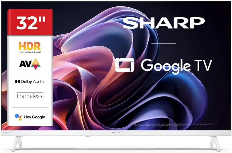 Sharp 32HF2265EW Smart TV, 32 polegadas, TV, HDR, Bluetooth, HF Series, Sharp 32 polegadas HD Ready TV HDR10 Dolby Digital Bluetooth 32HF2265EW